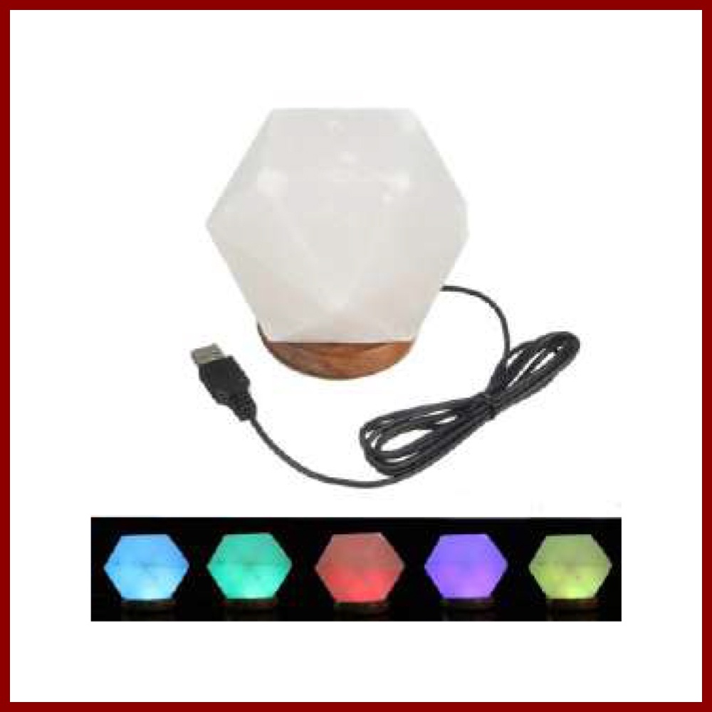 Himalayan Diamond Shape Lamp